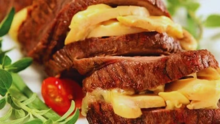 Filé-mignon com champignon